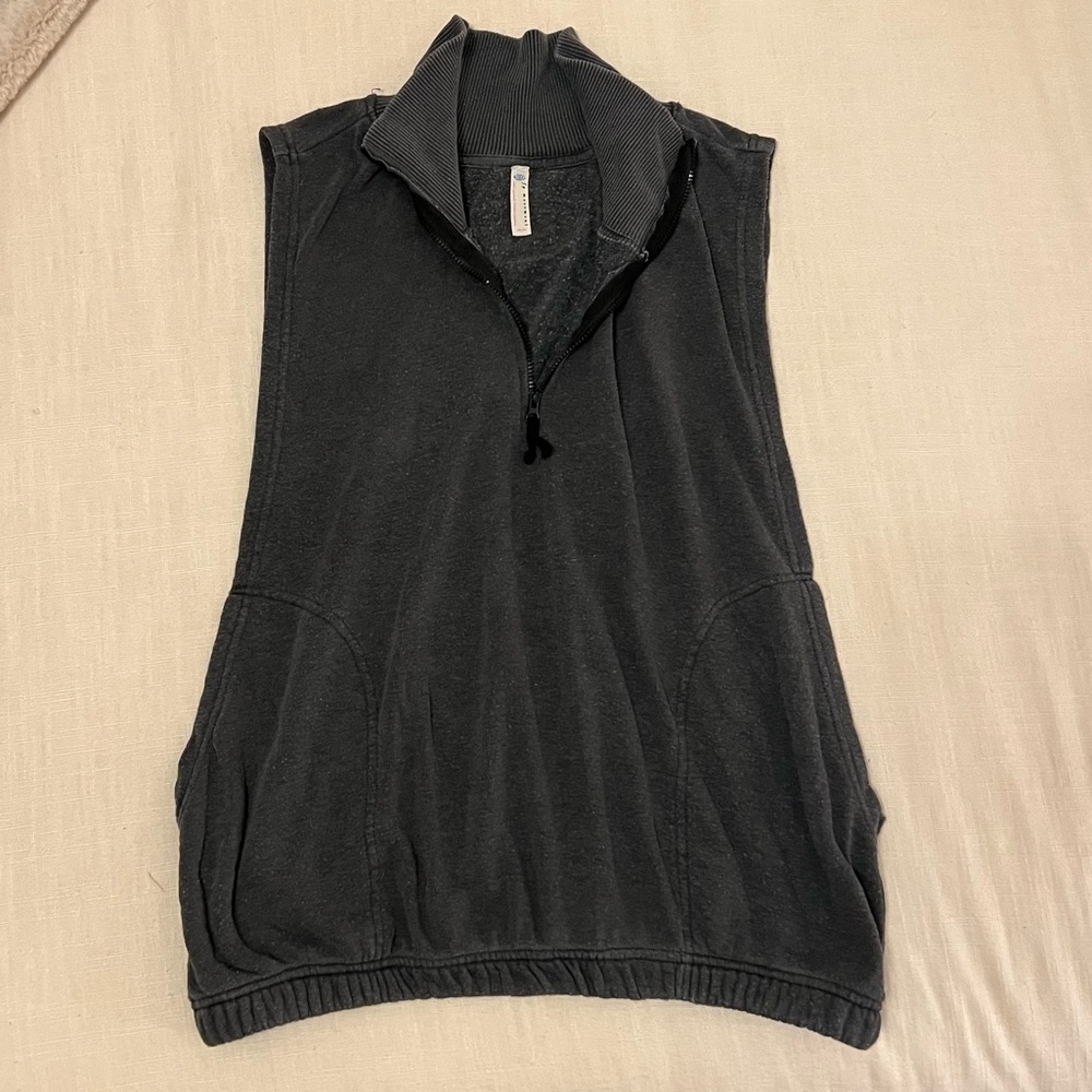 Free People Movement Grey Pullover Medium